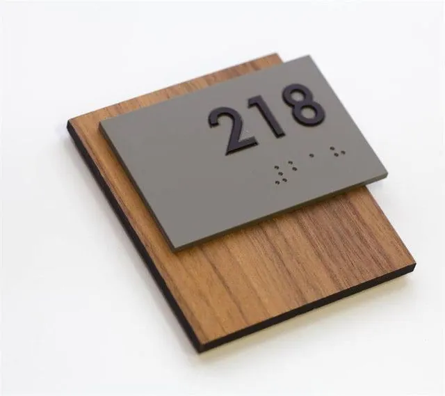 ADA directory signage