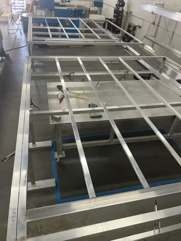 CNC and metal fabrication on the shop floor